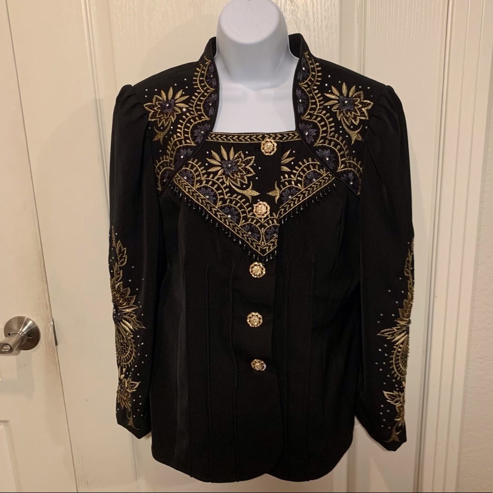 Beautiful Vintage Lise Rene Suit Jacket and Skirt